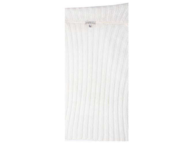 EMPORIO ARMANI, Cremefarbene Strickjacke - Ansicht 8