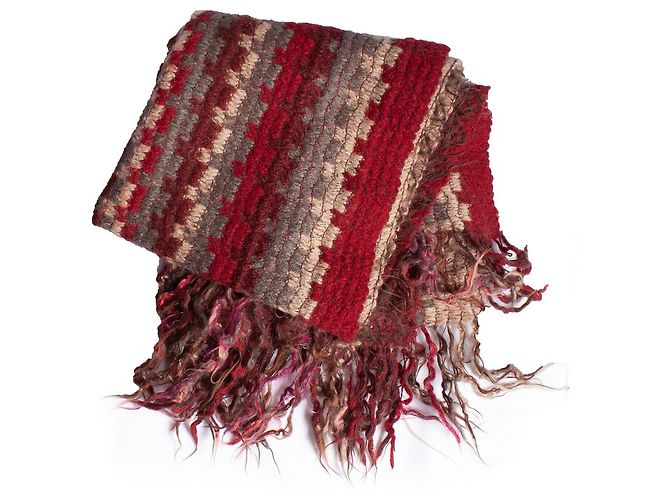 MISSONI, Sciarpa multicolor con stampa zig zag Multicolore - vista 2