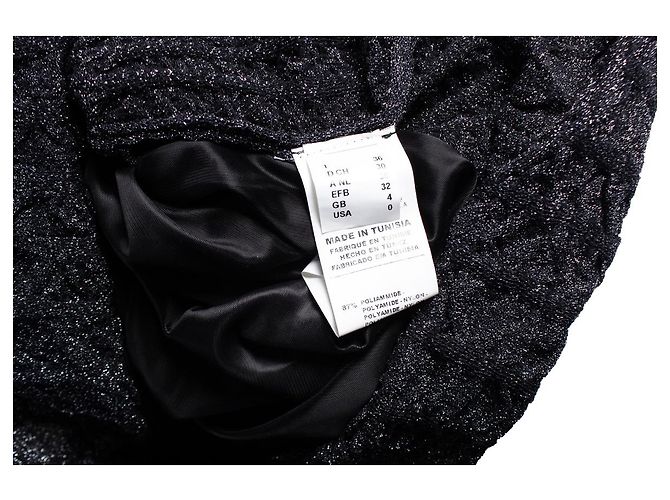 M MISSONI, Kleid aus Metallic-Lurex-Stretch Silber - Ansicht 5