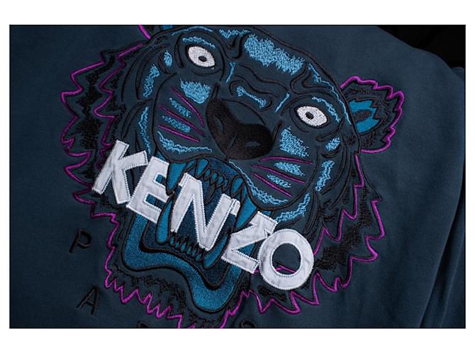 Suéter Kenzo Tiger de algodón azul M - vista 6