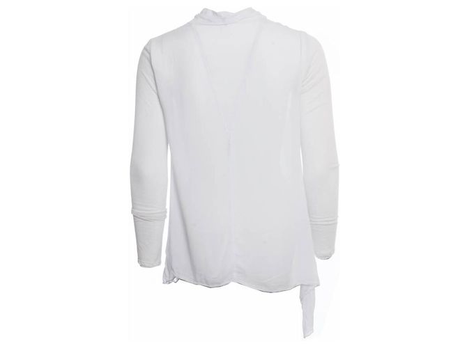 Helmut Lang, parte superior semi transparente . - vista 3