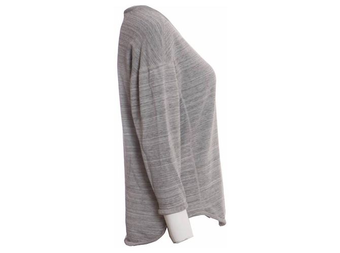 Isabel Marant, suéter gris con 3/4 mangas en talla M. - vista 4