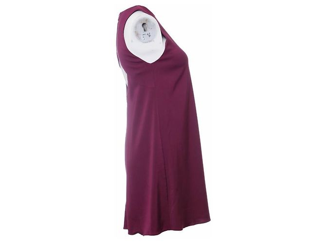 Alice + Olivia, Vestido roxo com costas abertas. - vista 2