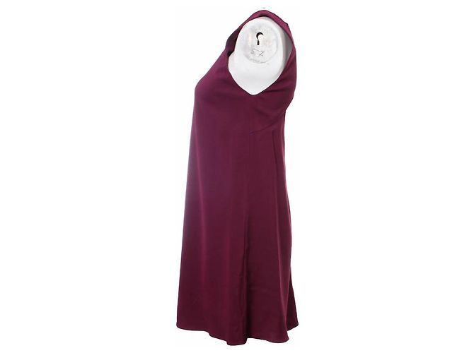 Alice + Olivia, Vestido roxo com costas abertas. - vista 4