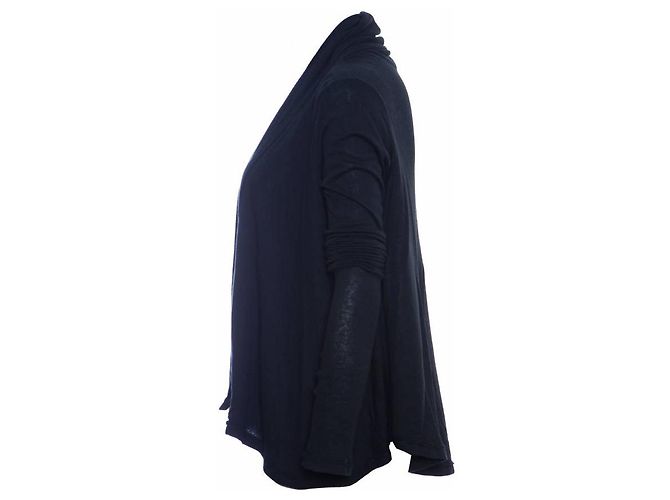 T By Alexander Wang T von Alexander Wang, Schwarze Strickjacke. - Ansicht 2