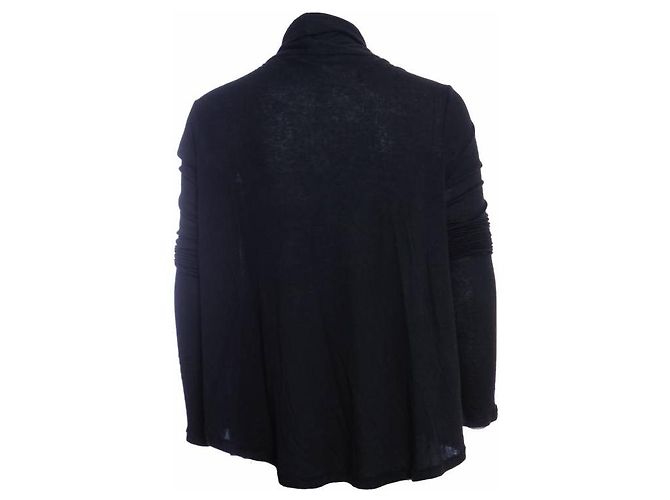 T By Alexander Wang T von Alexander Wang, Schwarze Strickjacke. - Ansicht 3