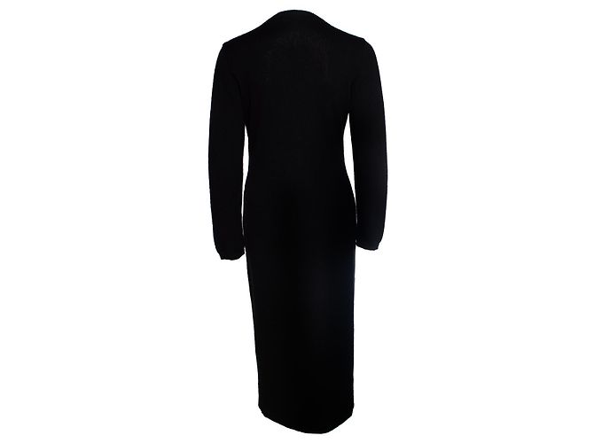 Gianni Versace Couture, schwarze Maxi-Strickjacke - Ansicht 2