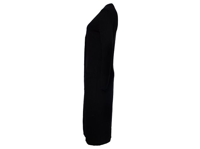 Gianni Versace Couture, schwarze Maxi-Strickjacke - Ansicht 4