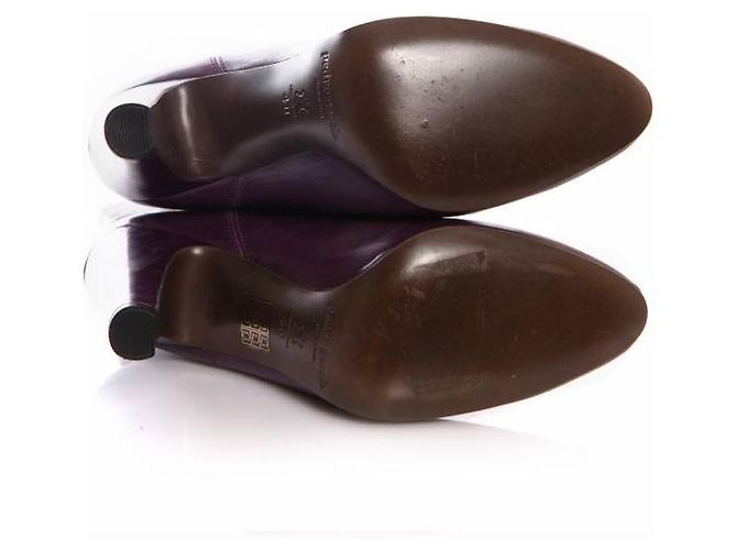 Pedro Garcia Pedro Gracia, botas de cuero moradas en tamaño 40. - vista 6