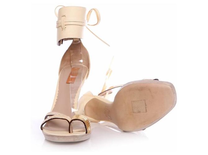 Reed Krakoff, sandali beige di taglia 39. - vista 6