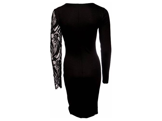 Emilio Pucci Emílio Pucci, Schwarzes Kleid mit Spitzendetails - Ansicht 3