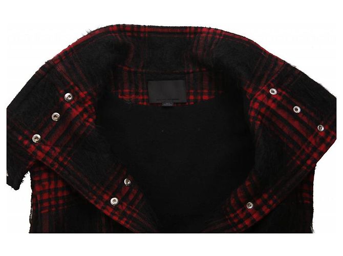 Alexander Wang, gilet foderato. Nero Rosso - vista 6