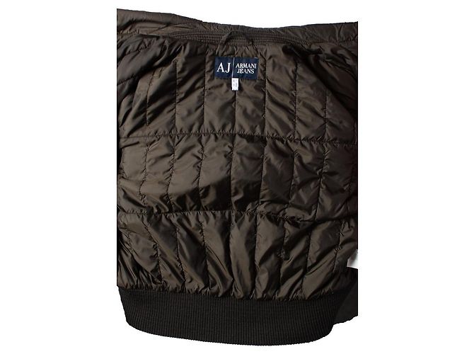 Autre Marque Armani Jeans, Braune Windjacke - Ansicht 8