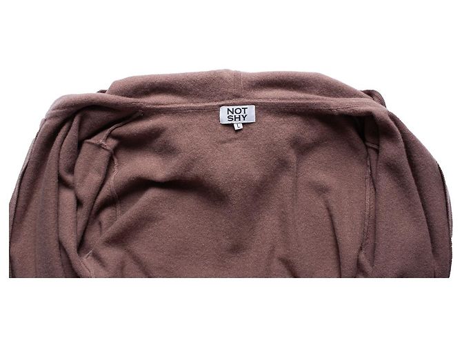 Autre Marque NICHT SCHÜCHTERN, Kaschmir-Cardigan Lila - Ansicht 6