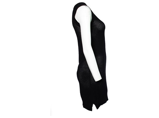 ZADIG & VOLTAIRE, offenes Webkleid in Schwarz - Ansicht 3