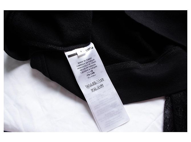 Autre Marque McQ, top negro con mangas de encaje - vista 6