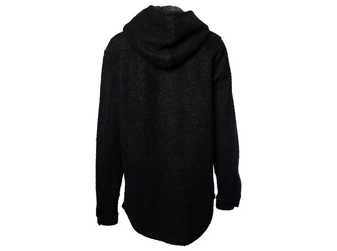 Autre Marque Proyecto Ams, chaqueta con capucha en negro - vista 2