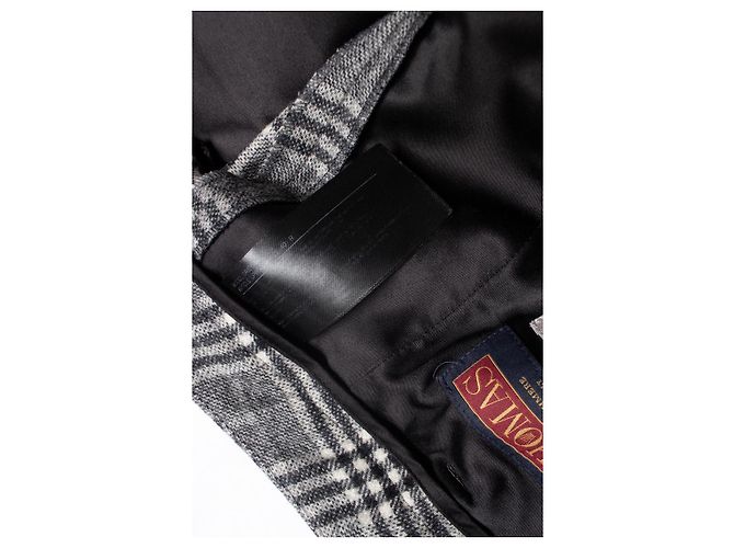 Autre Marque Suistudio, Traje de cuadros en gris - vista 7
