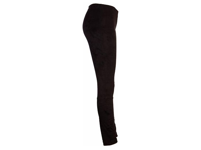 Autre Marque NIKKIE, Pantalón efecto ante negro. - vista 4