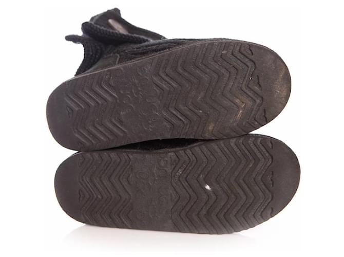 UGG, schwarze gestrickte Stiefeletten. - Ansicht 7