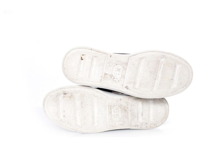 Philipp Plein, sneakers basse in pelle nera. Nero - vista 7