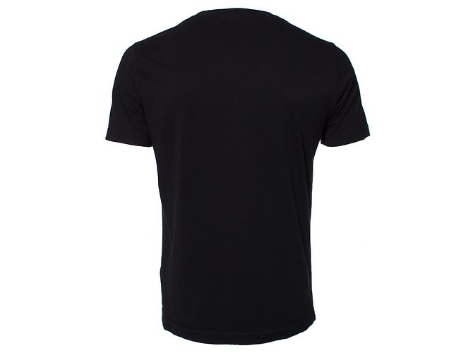PIERRE BALMAIN, Camiseta negra con parte superior. Negro - vista 2