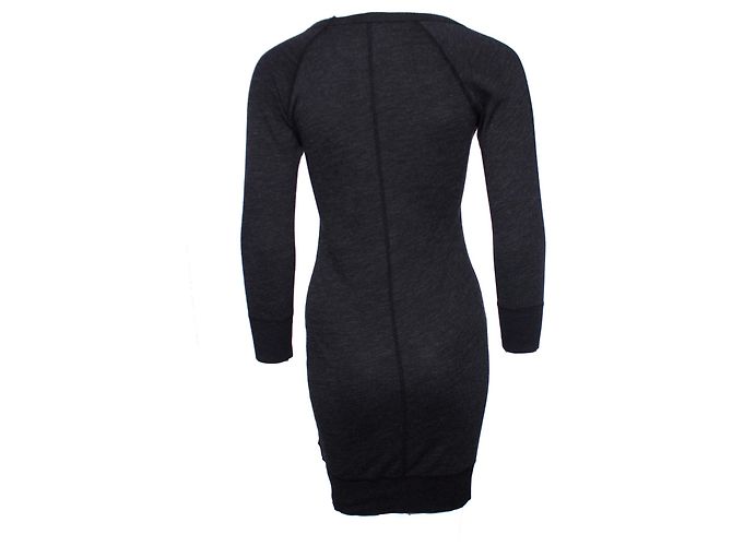 Autre Marque James Perse (Standard), Graues Kleid in Größe 0/XS. - Ansicht 3