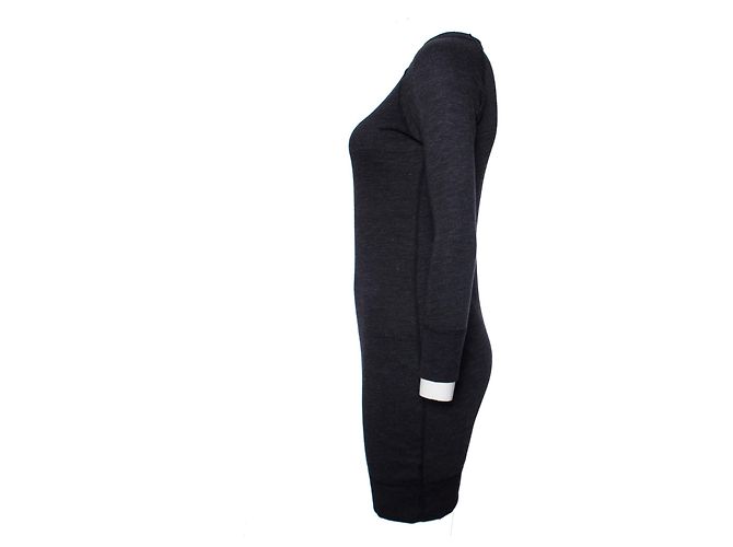 Autre Marque James Perse (Standard), Graues Kleid in Größe 0/XS. - Ansicht 4
