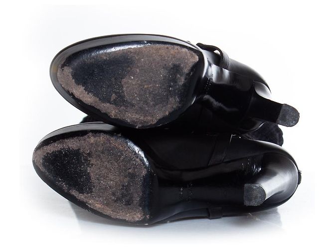 Gucci, Schwarze Overknee-Sockenstiefel - Ansicht 8