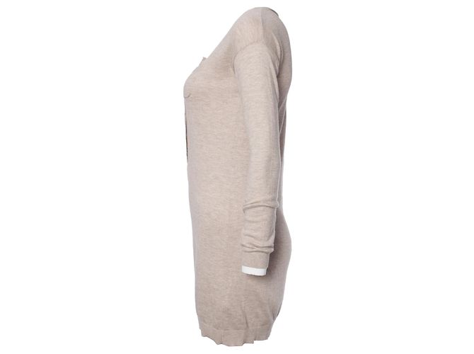 Autre Marque Aneddoto, beige/Abito marrone taglia XS. - vista 2