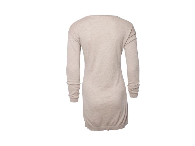 Autre Marque Aneddoto, beige/Abito marrone taglia XS. - vista 3