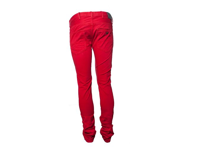 Armani Jeans, Vaqueros rojos en talla W.29/S. Roja - vista 3