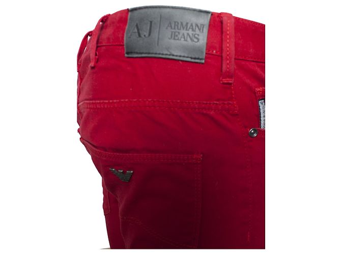 Armani Jeans, Vaqueros rojos en talla W.29/S. Roja - vista 5