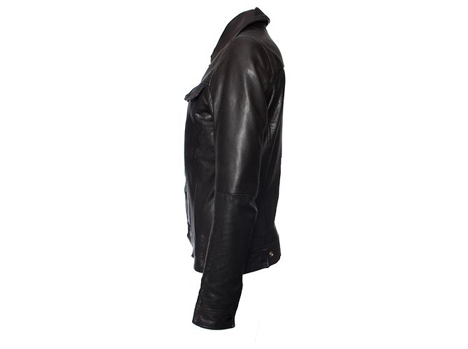 Autre Marque G-Star Raw, Schwarze Lederjacke in Größe S. - Ansicht 2