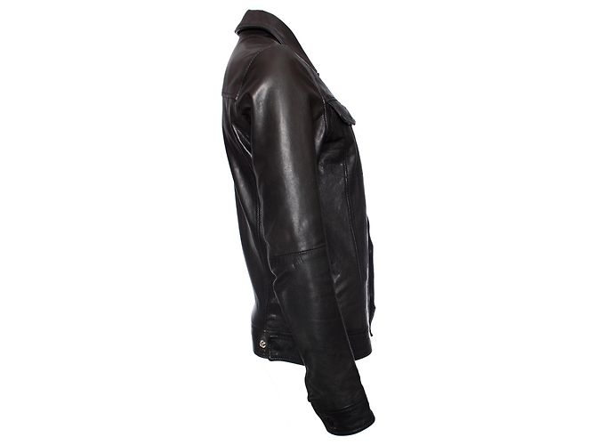 Autre Marque G-Star Raw, Schwarze Lederjacke in Größe S. - Ansicht 4