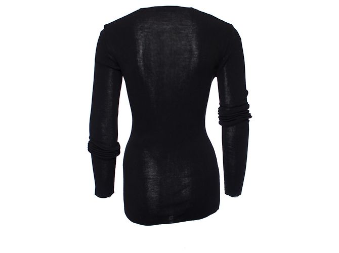 DOLCE & GABBANA, Elástico de algodón negro.. - vista 3