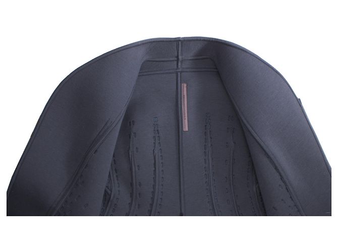 Rick Owens, Lilies Blue bonded Nubuck Campala jacket. - view 5
