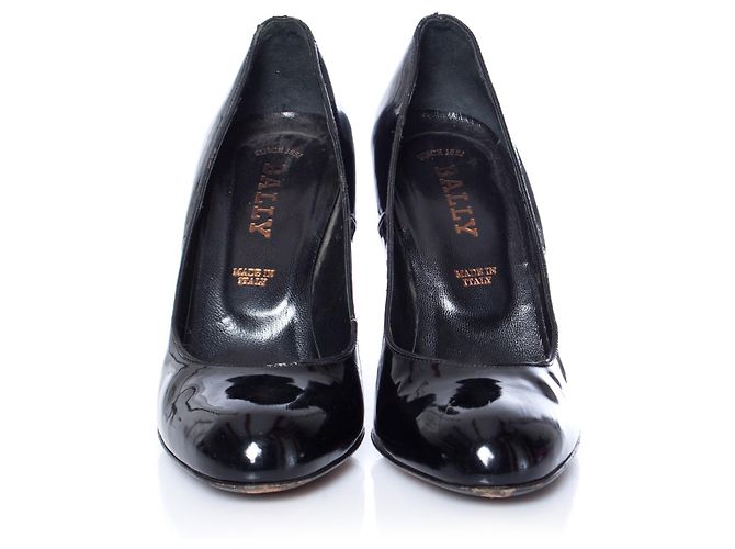 Bally, Lacklederpumpen. Schwarz - Ansicht 3