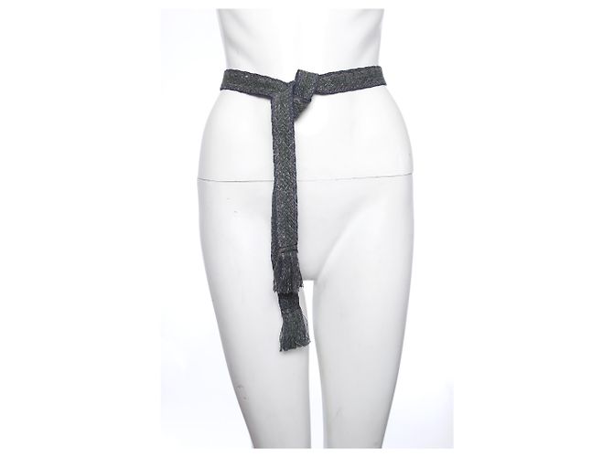 Isabel Marant Etoile, bestickter Canvas-Gürtel. - Ansicht 4