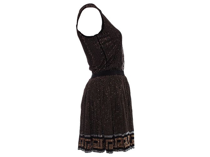 Autre Marque Versace x H&M, Twin set con borchie Nero - vista 3
