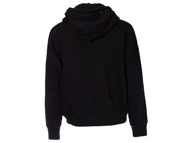 Autre Marque Simon Miller, Schwarzer Kapuzenpullover mit Kängurutasche - Ansicht 2