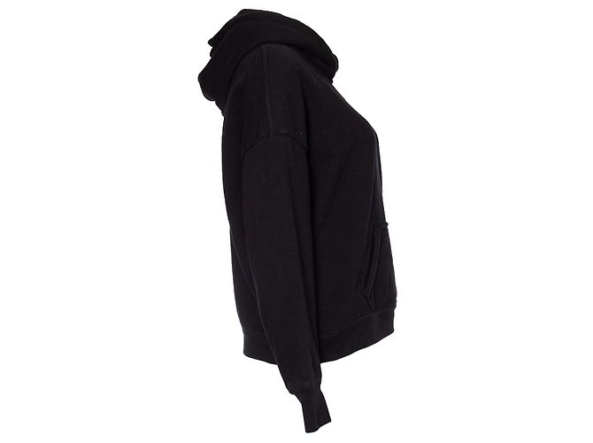 Autre Marque Simon Miller, Schwarzer Kapuzenpullover mit Kängurutasche - Ansicht 3