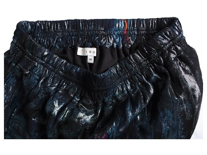 IRO, Minifalda metalizada estampada Negro - vista 6