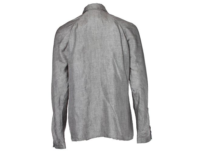 Autre Marque MAX MARA, Camicetta grigia lucida Grigio - vista 2