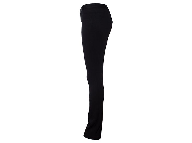Helmut Lang, Legging acampanado Negro - vista 3