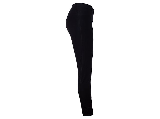 JIL SANDER, Leggings negros con logo - vista 3
