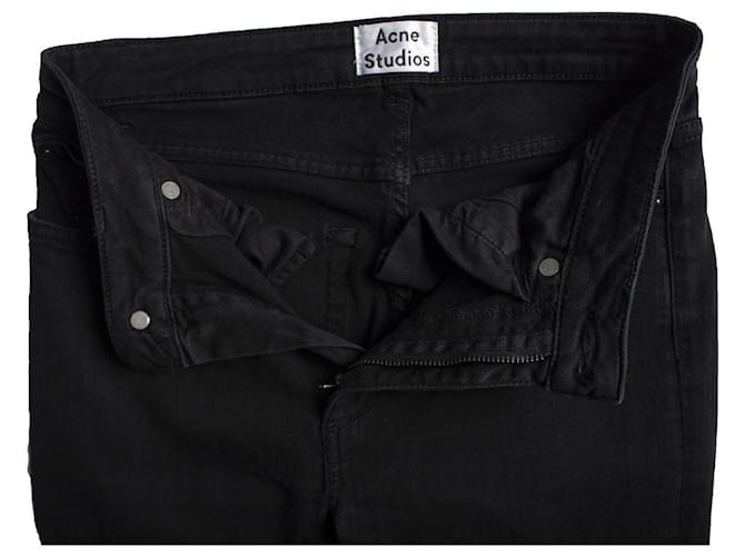 ACNE STUDIOS, Jeans neri Nero - vista 6