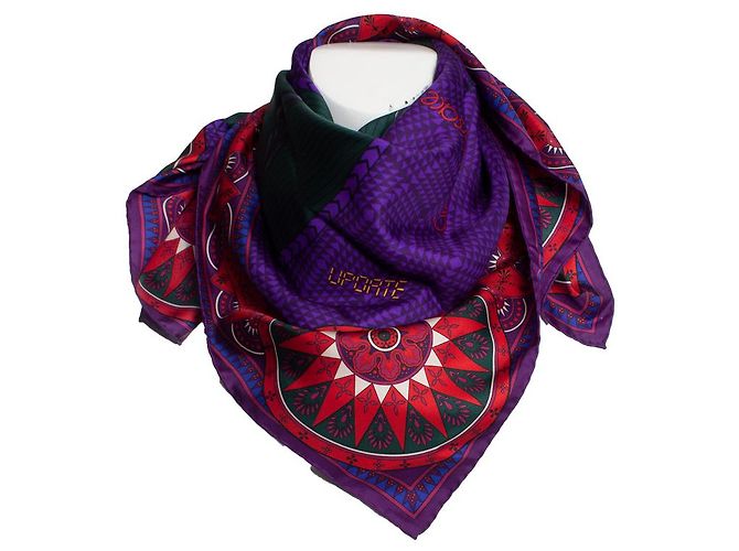 Autre Marque Gianni Versace Couture, Sciarpa manichino viola - vista 2