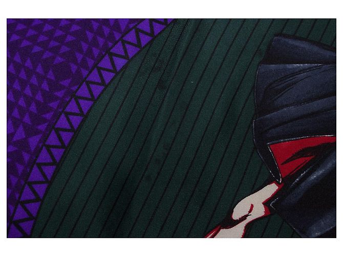 Autre Marque Gianni Versace Couture, Sciarpa manichino viola - vista 4