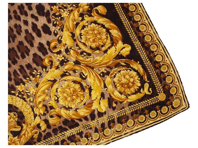 Gianni Versace Atelier versace, Barocco printed scarf. - view 5